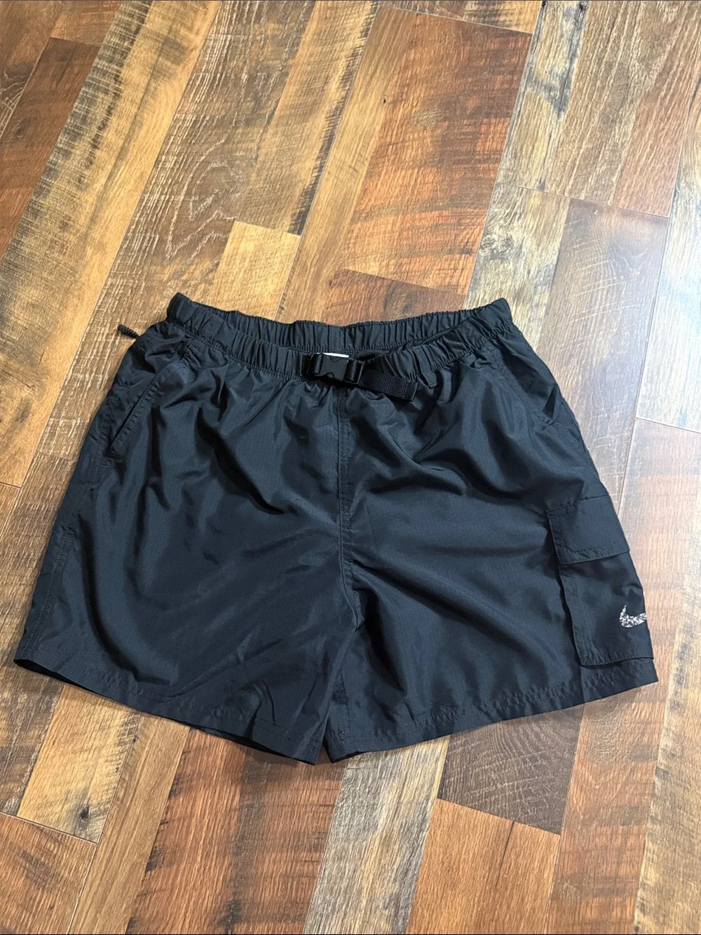 Nike ACG Cargo Swim Shorts Black Utility Belted Men’s Medium